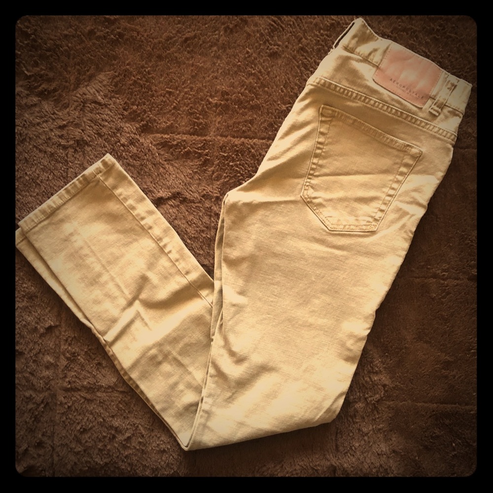 Aeropostale Men Khaki pants Skinny Size 30x32